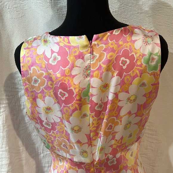 Sigrid Olsen floral silk dress, size 8, NWT - Picture 7 of 16